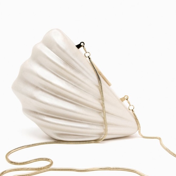 ZARA FAUX PEARL BOX BAG - Picture 7 of 8